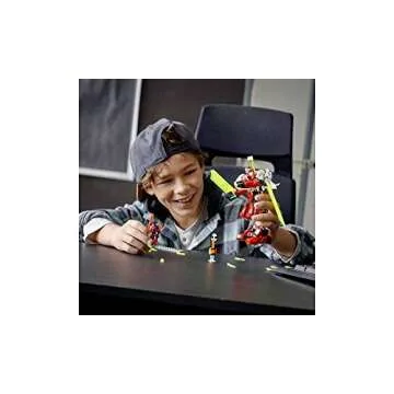 LEGO NINJAGO Kai's Mech Jet 71707 Ninja Car Building Kit (217 Pieces)