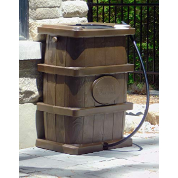 Slimline 45 Gallon Rain Barrel - Eco-Friendly Water Saver