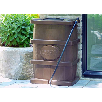 Slimline 45 Gallon Rain Barrel - Eco-Friendly Water Saver