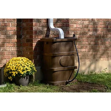 Slimline 45 Gallon Rain Barrel - Eco-Friendly Water Saver