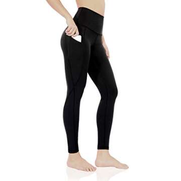 High Waisted Yoga Leggings with Pockets for Women