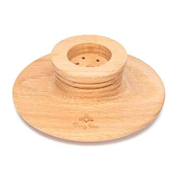 Busy Bee Oak Cocktail Smoker Kit for Luxury Mixology