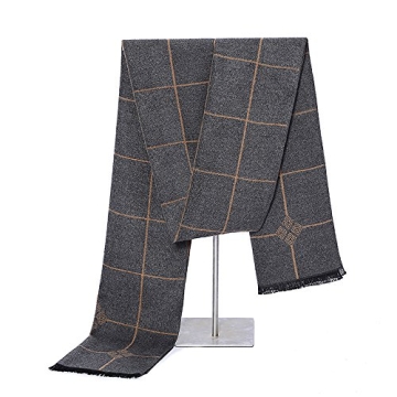 OHAYOMI Men's Winter Fashion Scarf - Soft & Stylish Formal Wear
