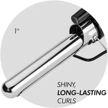 Sam Villa 2-in-1 Professional Curling Iron with Wand