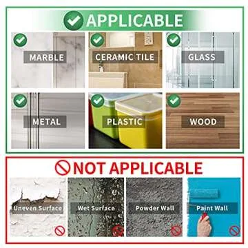 EZlifego Double Sided Tape Heavy Duty(Extra Large, Pack of 2, Total 396 Inch), Nano Double Sided Adhesive Tape, Clear Mounting Tape Picture Hanging Strips, Removable Wall Tape Sticky Poster Tape Decor