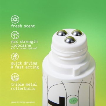 Maximum Strength Pain Relief Roll-On with Lidocaine