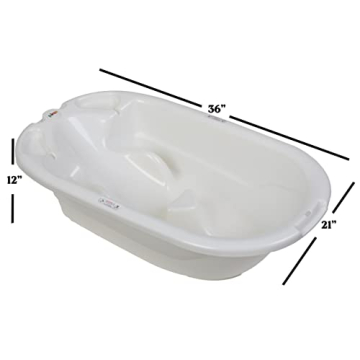 EuroBath 2-Stage Baby Bath Tub Safe Spacious Infant Essential