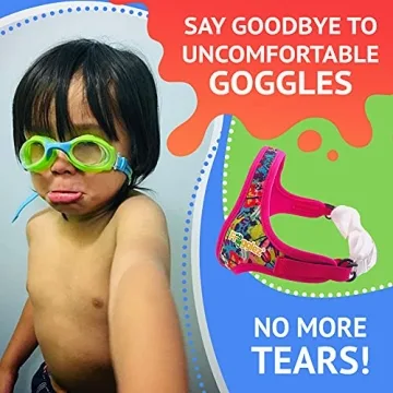 Frogglez Swim Goggles for Kids Comfortable Leakproof Design