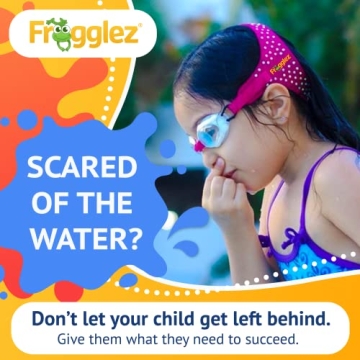 Frogglez Swim Goggles for Kids Comfortable Leakproof Design