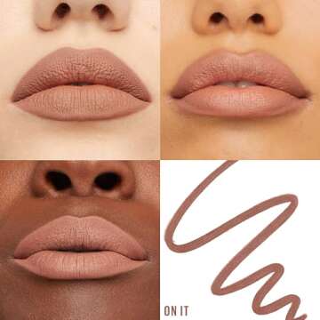 Maybelline Lifter Liner Lip Liner Pencil with Hyaluronic Acid, On It, 1 Count