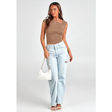 PRETTYGARDEN Women's Stylish 2 Pack Summer T Shirts