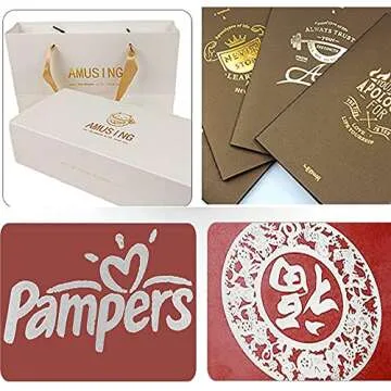 Hot Foil Stamping Paper 1.5" x 400ft for Leather Bronzing Machine PU Heat Transfer Anodized Gilded Paper (1.5 inch Width, Silver)
