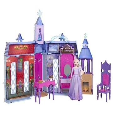 Mattel Disney Frozen Doll House - Arendelle Castle with Elsa Fashion Doll and Accessories
