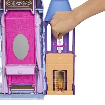 Enchanting Arendelle Castle Dollhouse with Elsa - Frozen 2