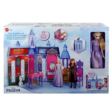 Enchanting Arendelle Castle Dollhouse with Elsa - Frozen 2