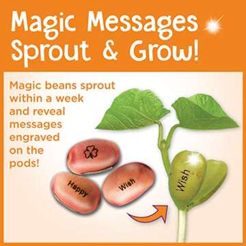 Creativity for Kids Magic Bean Garden - Grow and Reveal Surprises