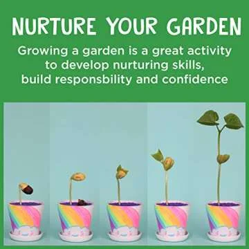 Magic Bean Garden Kit for Kids - Grow Messages and Craft