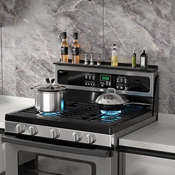 ZGO Bamboo Oven Shelf for Kitchen Organization