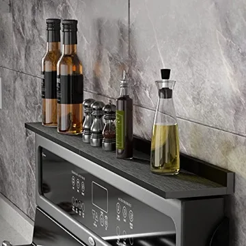 ZGO Bamboo Oven Shelf for Kitchen Organization