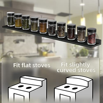 ZGO Bamboo Oven Shelf for Kitchen Organization