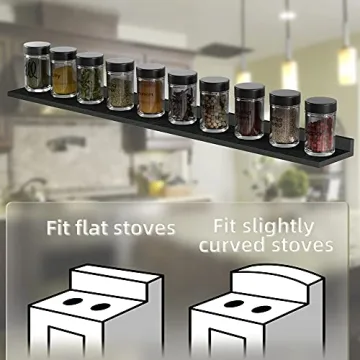 ZGO Bamboo Oven Shelf for Kitchen Organization