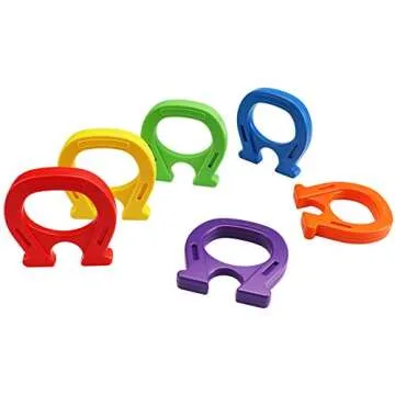 Children's Magnetic Toy, Horseshoe Magnet, Exercise Children's Hands-on Skills, 6 Packs