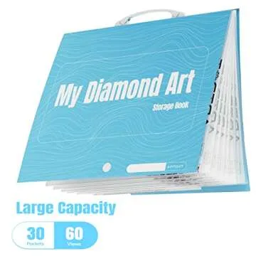 ARTDOT A2 Storage Book - Essential Organizer for Diamond Painting Kits