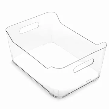 BINO Plastic Storage Basket - Large | Efficient Multi-Use Organizer for Home & Office