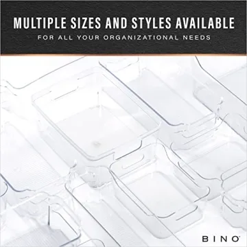 BINO Plastic Storage Basket - Versatile Organizer for Home & Office