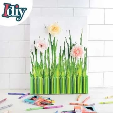 IDIY Unwrapped Bulk Wax Crayons (Pre-Sorted 480 ct, 24 colors, 20 each)-No Paper, ASTM Safety Tested For Kids, Teachers,Art Classrooms, Back To School Supplies, Melting Drawing Craft Project