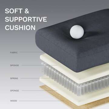 Sectional Sofa Couch Set with Coffee Table-Living Room Sofa Set with 3-Seater Couch, Loveseat Sofa and Armchair, Modern Versatile Convertible Modular Sofa Set for Living Room/Apartment-Darkgrey