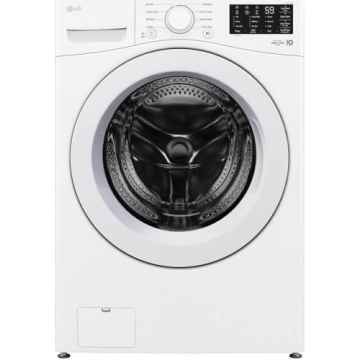 LG WM3470CW 5.0 Cu. Ft. White Ultra Large Capacity Front Load Washer
