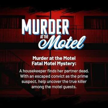 Hunt A Killer Murder at The Motel - an Immersive Murder Mystery Experience - for True Crime Fans with Evidence & Puzzles - Solve Crimes at Date Night or Family Game Night - Age 14+