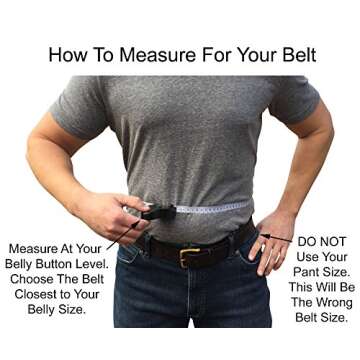 Leather Weight Lifting Belt 3 Inch 10 mm for Powerlifting, Weightlifting, Heavy Gym Training Workouts, for Men and Women - Single Prong Seamless Roller- Made in The USA