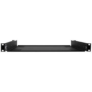 Penn Elcom R1290/1U Sliding Rack Tray (Audio, AV, IT, DJ) Equipment Shelf for 1 Rack Space up to 15 Inch Deep