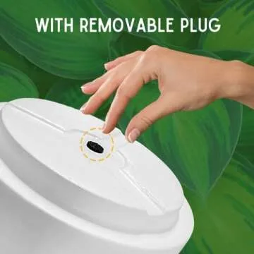 Elly Décor Lightweight Cylindrical Planter for All Plants