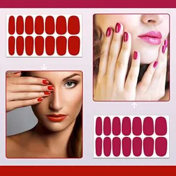 SILPECWEE Stylish Nail Polish Strips for Beautiful Nails