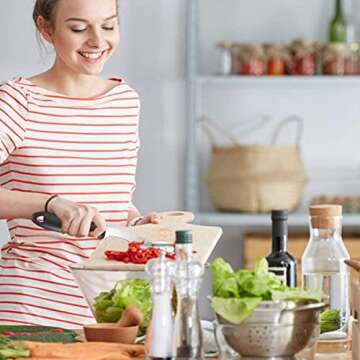 Jalapeno Corer Tool with Serrated Slice and Rubber Handle Easily Seed Remover or Slice off Vegetables tops for Efficient Cooking and Grilling