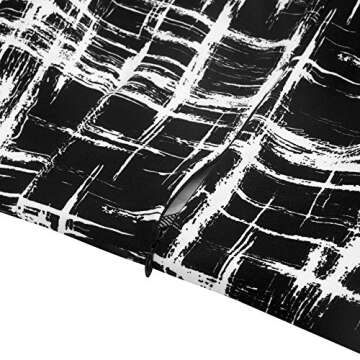 HOMEYEE Women's Short Sleeve Business Church Dress B430 (4, Black-Long Sleeve)