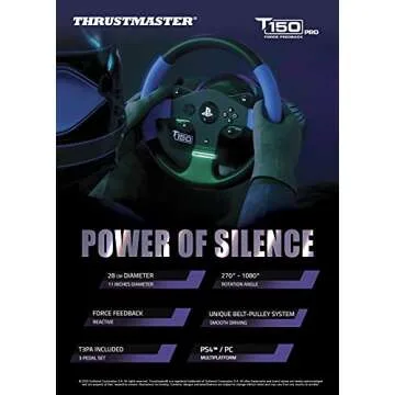 Thrustmaster T150 Pro Racing Wheel for PS5 and PC