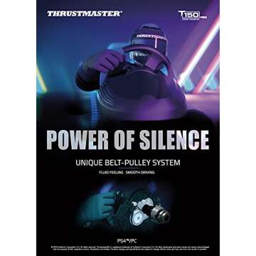 Thrustmaster T150 Pro Racing Wheel for PS5 and PC