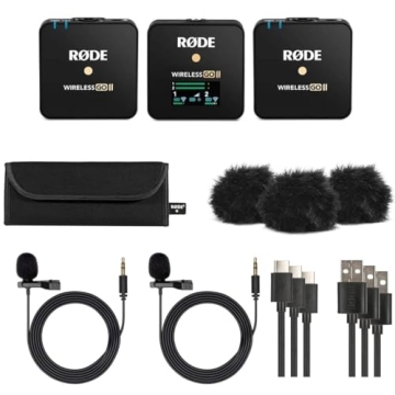 RØDE Wireless Go II Dual Channel Microphone System