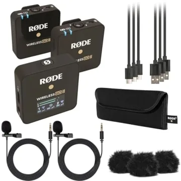 RØDE Wireless Go II Dual Channel Microphone System