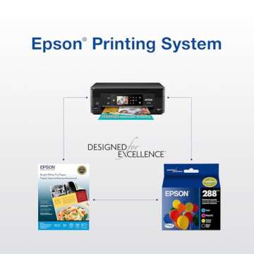 EPSON 288 DURABrite Ultra Ink Standard Capacity Black Cartridge (T288120-S) Works with Expression XP-330, XP-430, XP-434, XP-340, XP-440, XP-446
