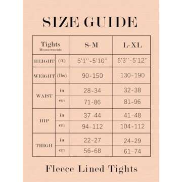 HONENNA 5 Skin Colors Fake Translucent Fleece Lined Tights, Winter Thermal Pantyhose for Women under Dress, medias térmicas, Black L-XL