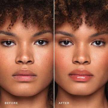 Jouer Essential Hydrating Lip Oil – Moisturizing Dry Lip Treatment Serum - Fragrance Free Clear Lip Oil - Jojoba Seed Oil and Apricot Oil Formula, Natural Shine