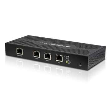 Ubiquiti EdgeMax EdgeRouter Lite ERLite-3: The Efficient Networking Solution