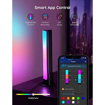 Govee Smart LED Light Bars for Gaming & Decoration