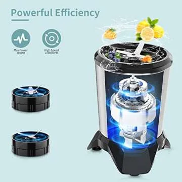 CHULUX 1000W High-Speed Blender for Smoothies and Shakes