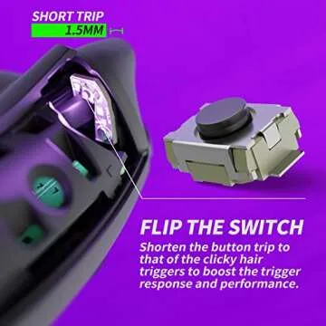 eXtremeRate Flexor Trigger Stop Kit for Xbox Series X/S